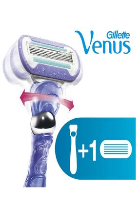 Venus Swirl Kadın Tıraş Makinesi + 1 Adet Yedek Başlık